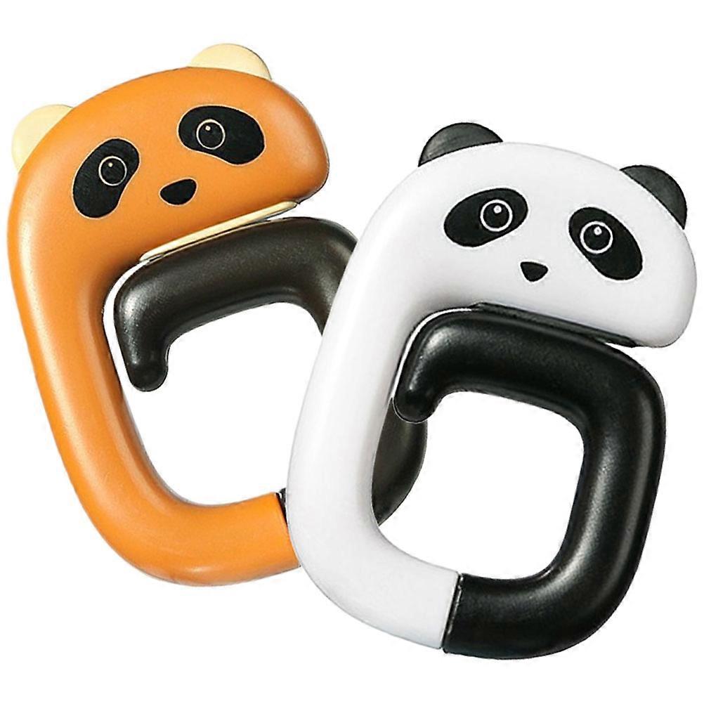 Desk Backpack Hooks Cartoon Style for Hanging 2Pcs Plastic School Bag Hooks