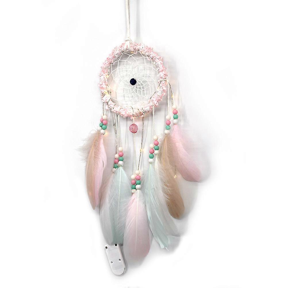 Decoration Dream Catcher Colorful Lighted Big 2Pcs Hanging