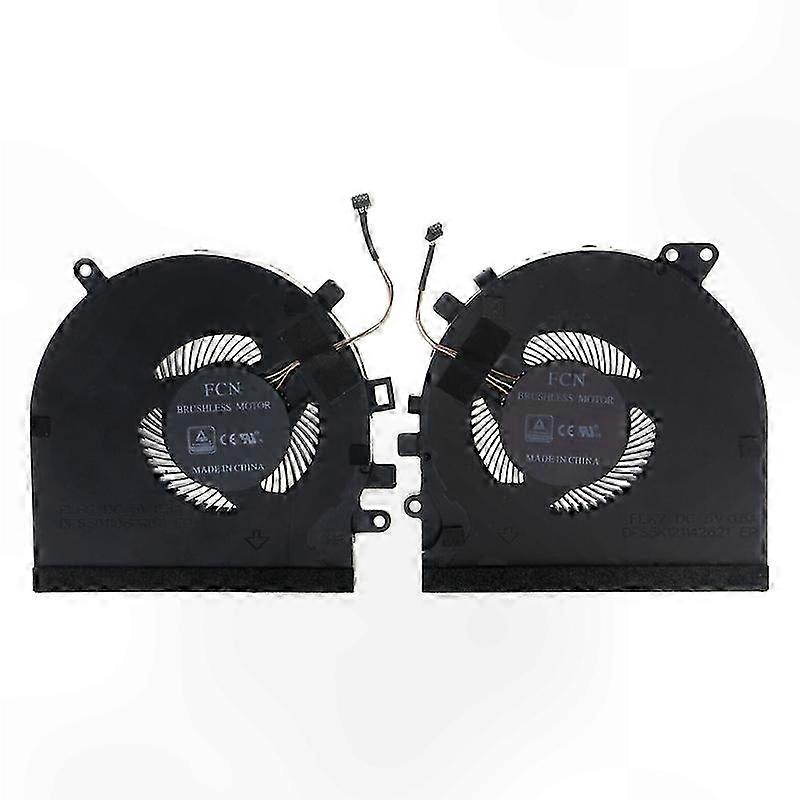Dual CPU & GPU Heat Management Cooling Fan for Laptops with Advanced Thermal Control Technology