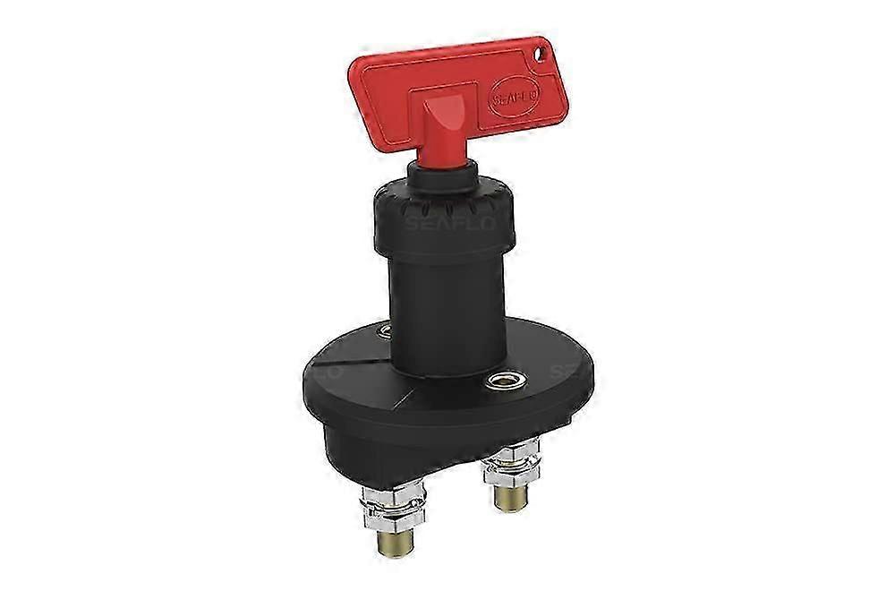 Battery Disconnect Switch (Battery Isolator Switch) - Push Button Switch - Rotary Actuator