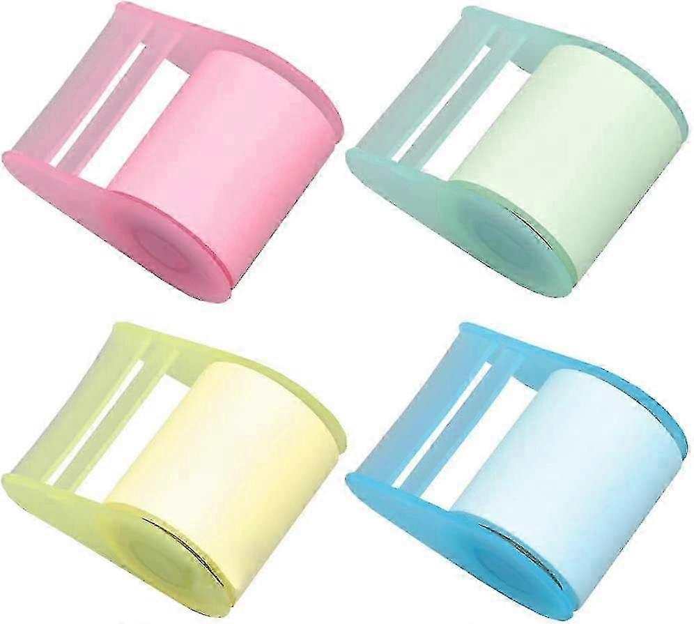 office sticky notes with dispenser for home and school 4pc