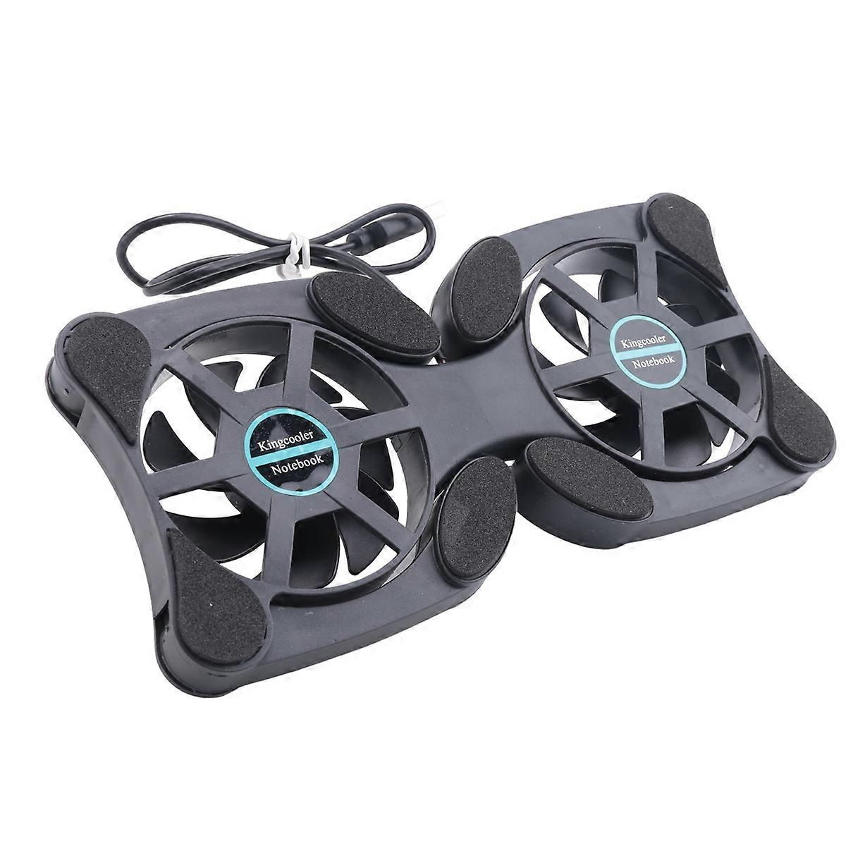 Laptop Cooling Base, Easy to Carry,with 2 Silent Fans and USB Port