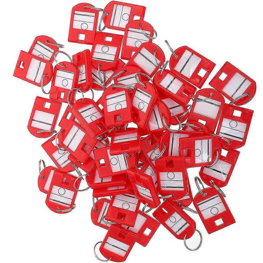 Red Key Label Tags for Organization 105Pcs Numbered Key Classification