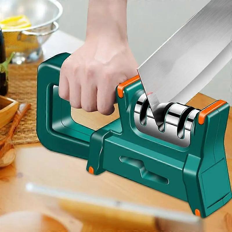 Handheld Knife Sharpener for Home Kitchen Quick Sharpening Tools Quick Handheld Knife Sharpener Multi-Function Tool