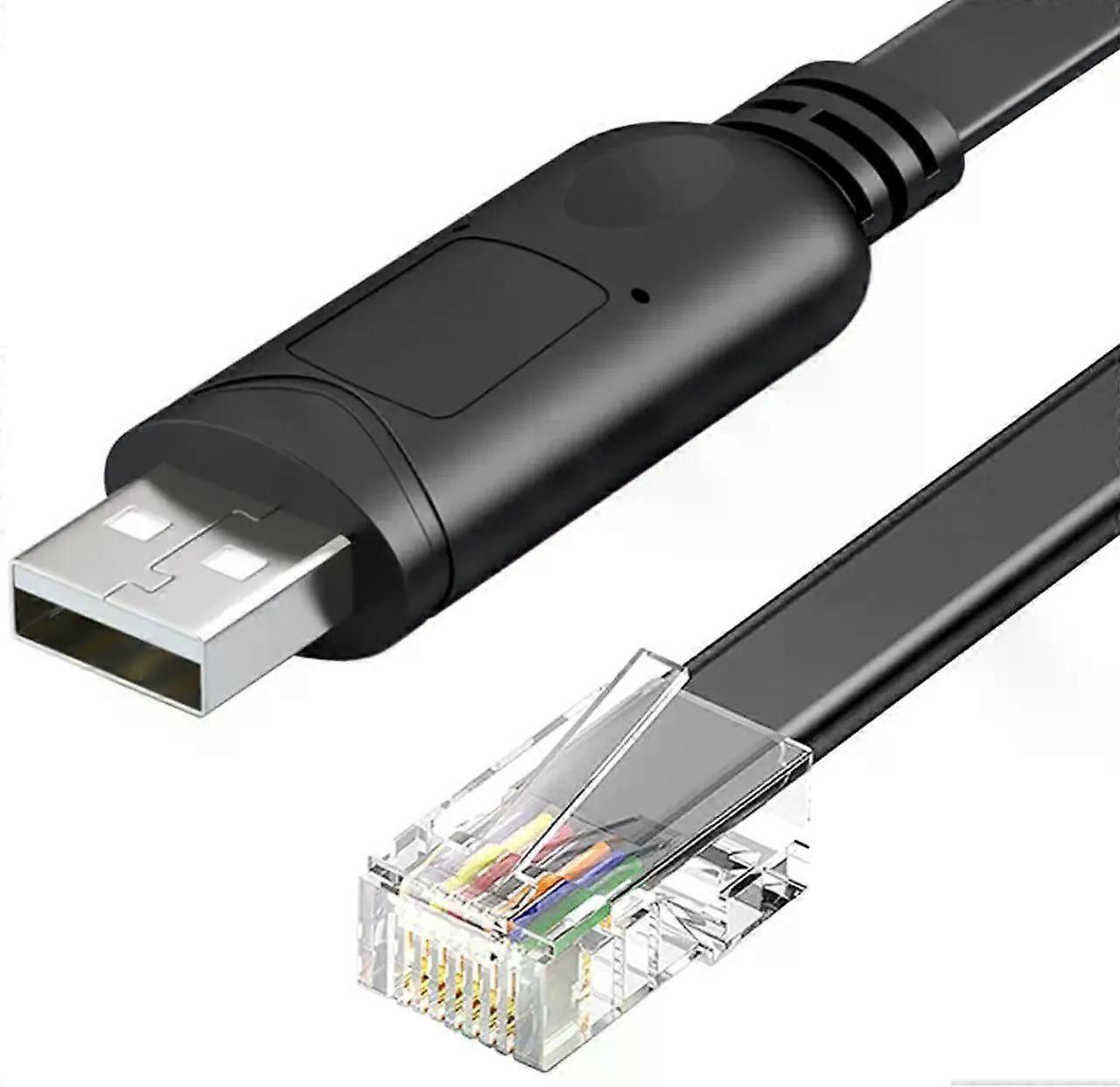USB to RS485 Converter RJ45 Adapter Serial Cable for Seplos PUSUNG Series SUTEN Smart BMS Connection, Built-in FT232 IC (1.8m/6ft)