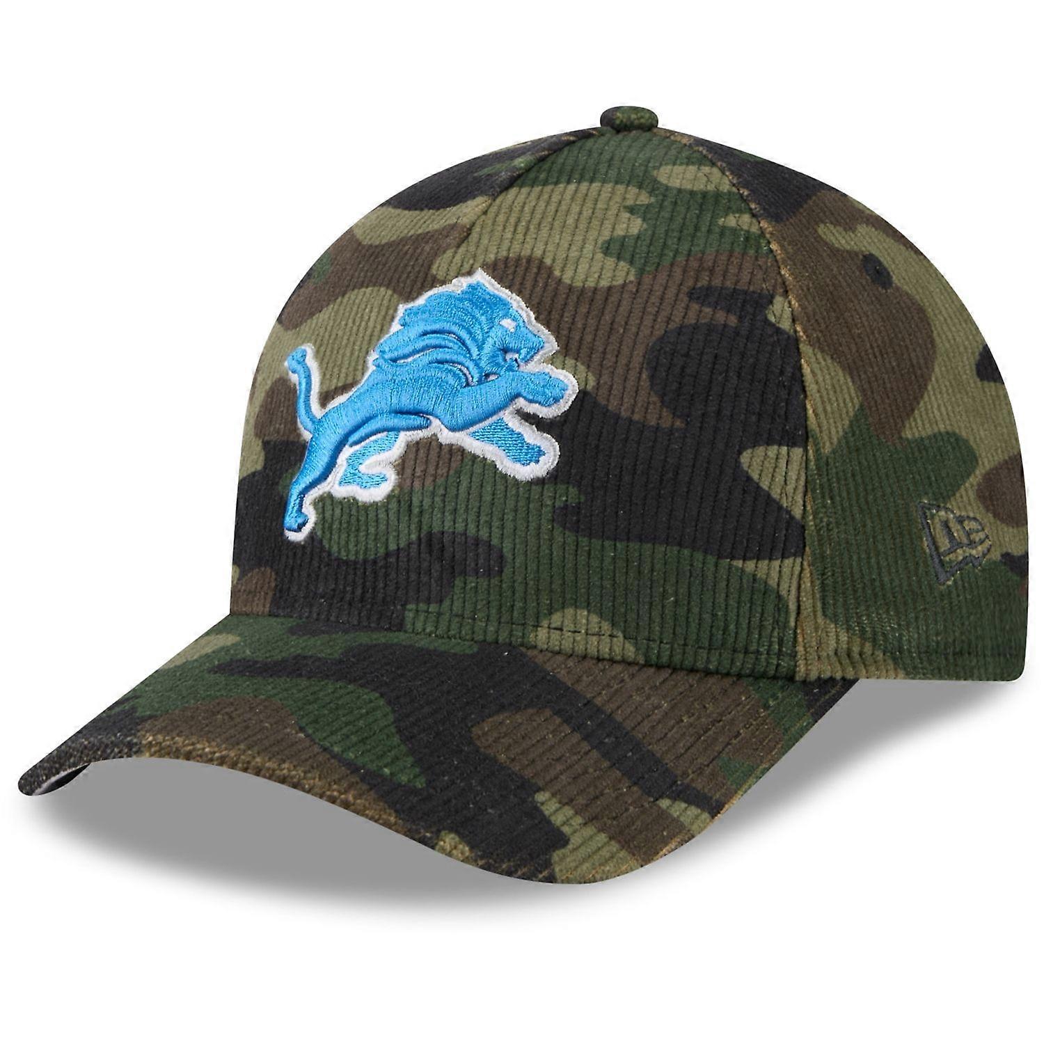 New Era 9Forty M-Crown Cord Cap - SALUTE Detroit Lions