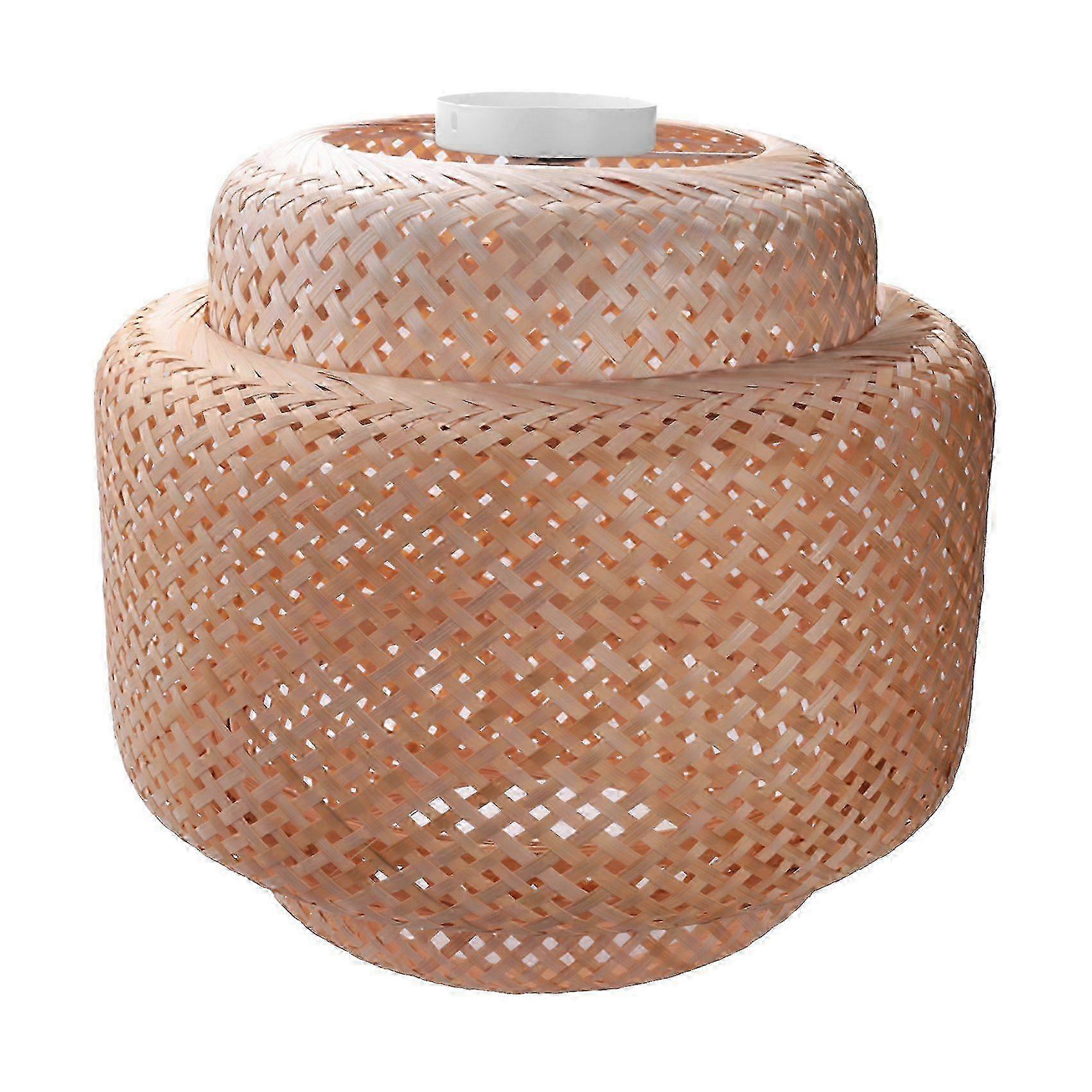 Handmade Bamboo Lampshade Pendant Ceiling DIY Restaurant Aisle Lamp Shades