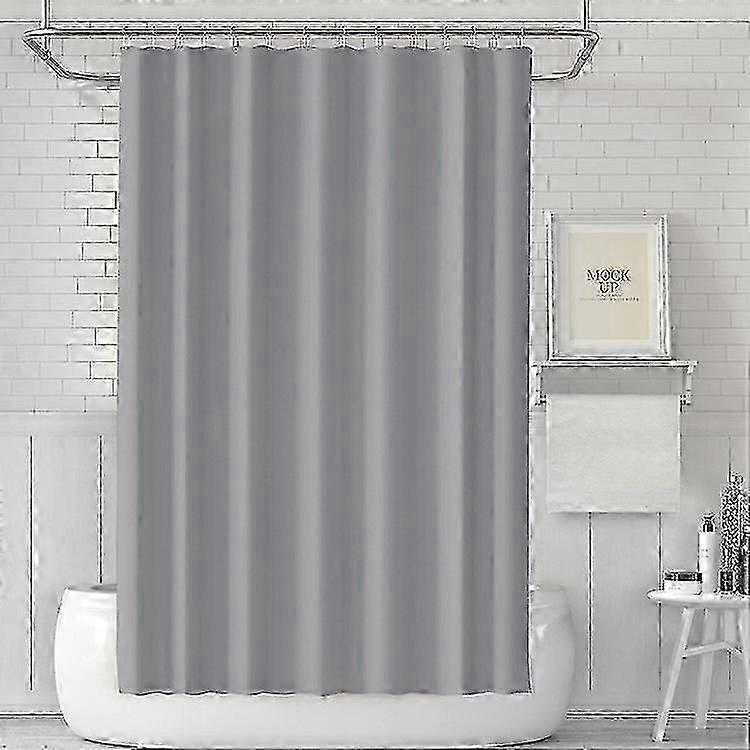 CS-006 180x180CMシャワーカーテンPEVAシャワーライナー防水ドレープ