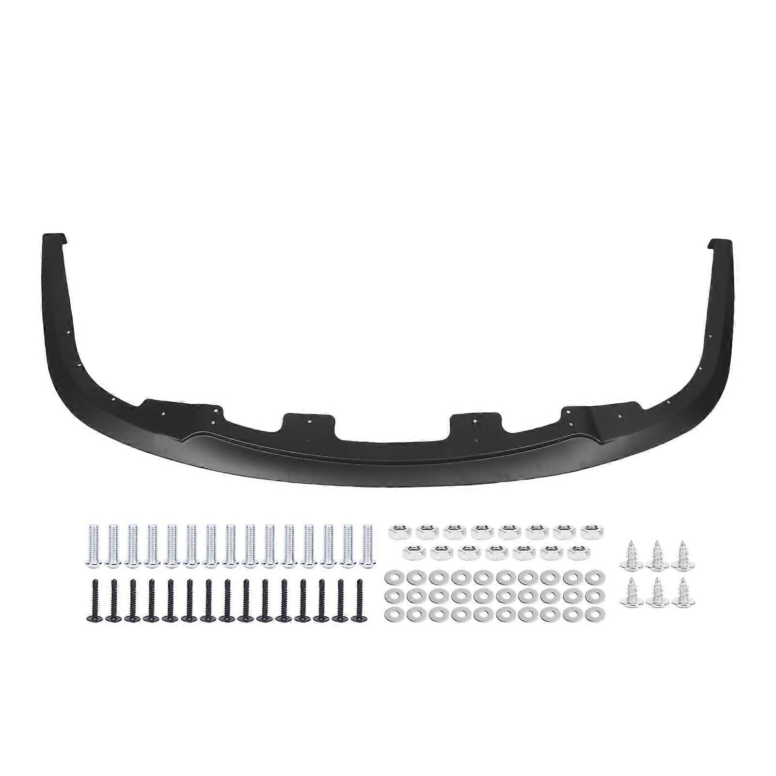 Front Bumper Lip Splitter Spoiler BLF-SI06STI-PP Stylish Look Weather Proof Replacement for WRX STI 2006-2007 Matte Black NO.9098