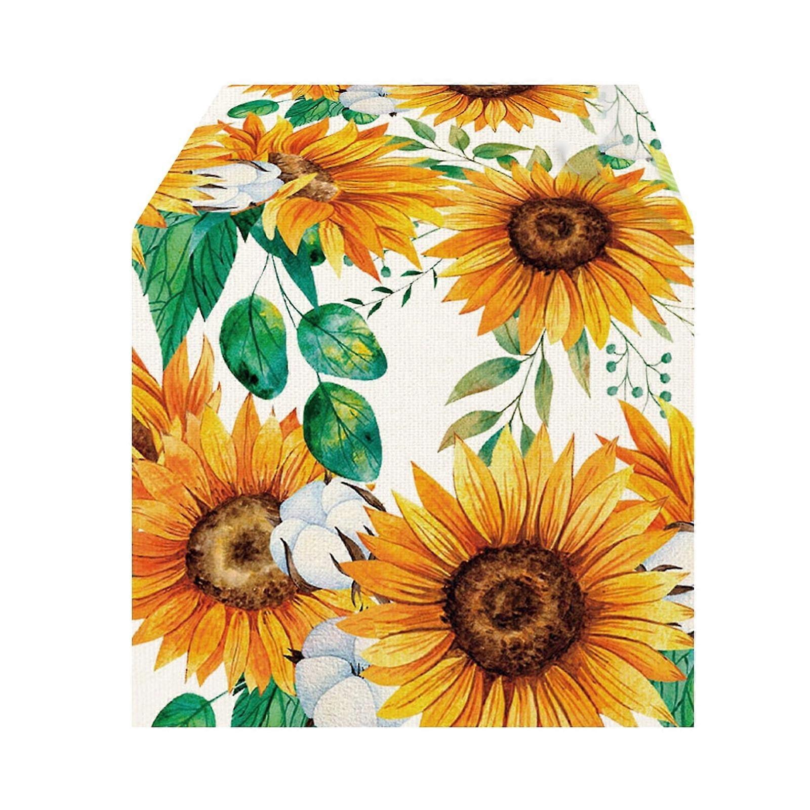 Leott Polyester Cartoon Vegetable Tablecloth - Waterproof, Oilproof Kitchen Rectangular Tablecloth, 1 Pc