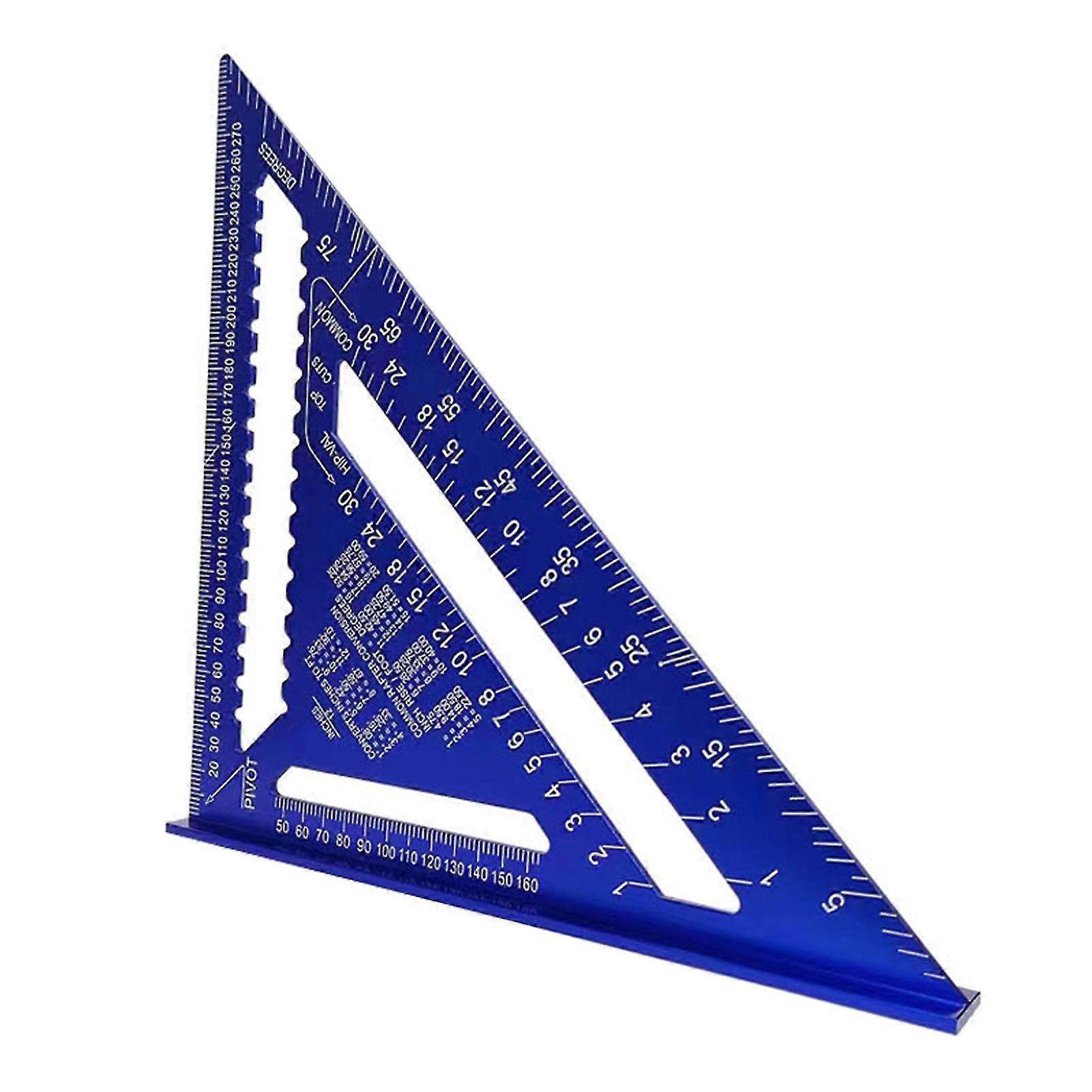 Triangles Right Angle Ruler for Woodworking Sturdy Professional Measuring Tool for Carpenters