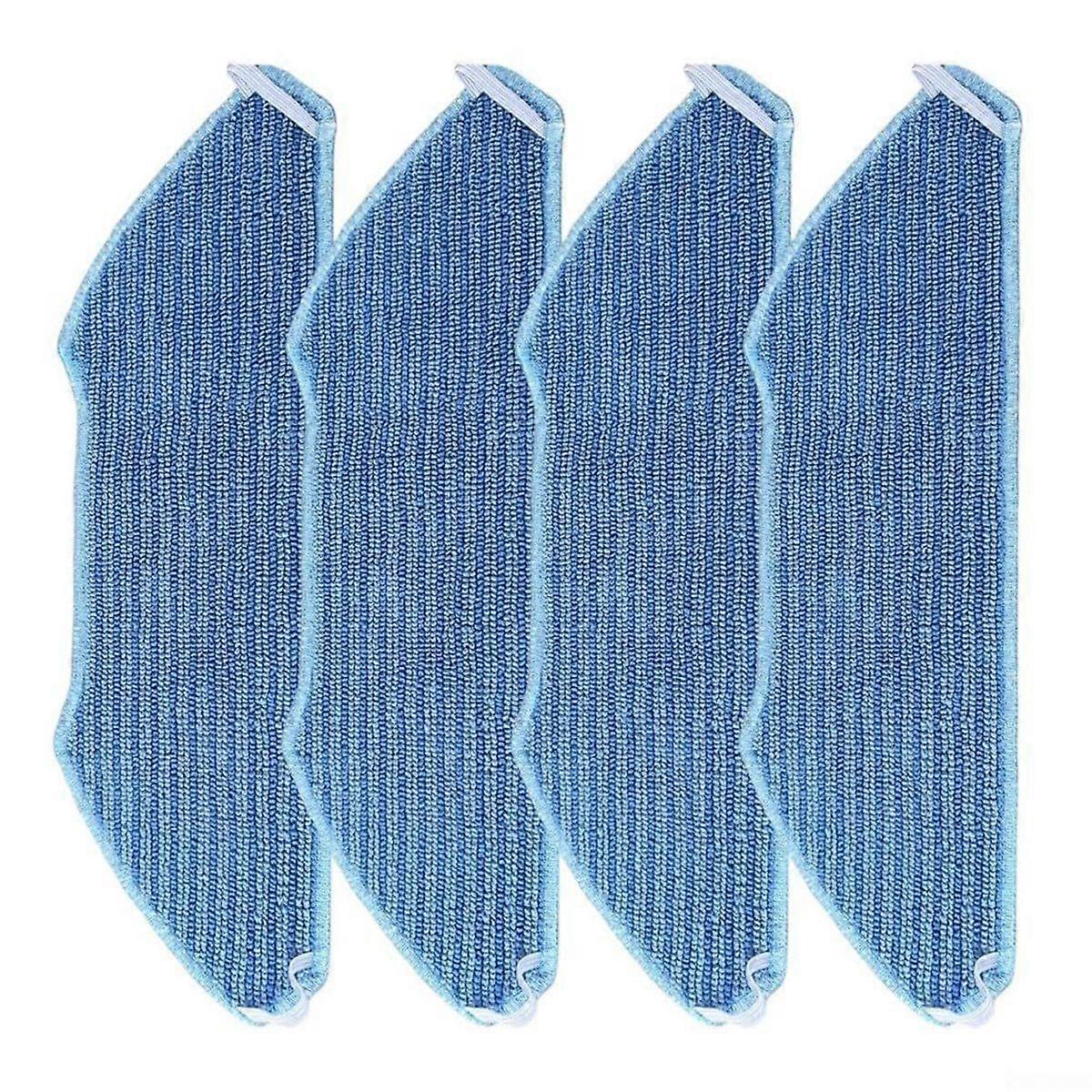 Washable Reusable Microfiber Mop Cloths for M1 M2 M2 Pro M2S M2S Pro M2 Plus U180 Robot Vacuum Cleaner 4pcs