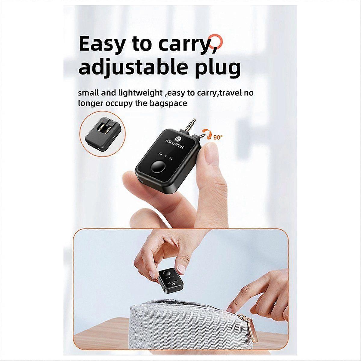 Bluetooth Launcher Two -in -One 5.3 Headset Aircraft Plug Audio