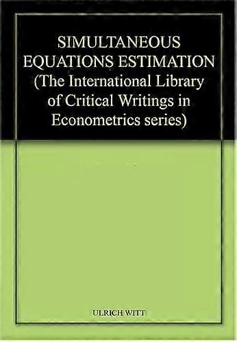 Simultaneous Equations Estimation