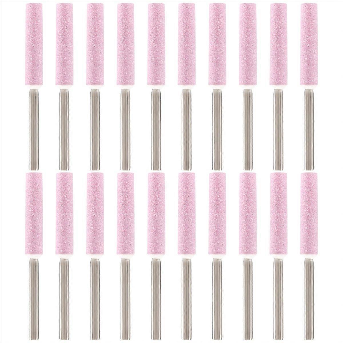 20 Pack Chainsaw Sharpener Grinding Stones Polishing Grinding Tool