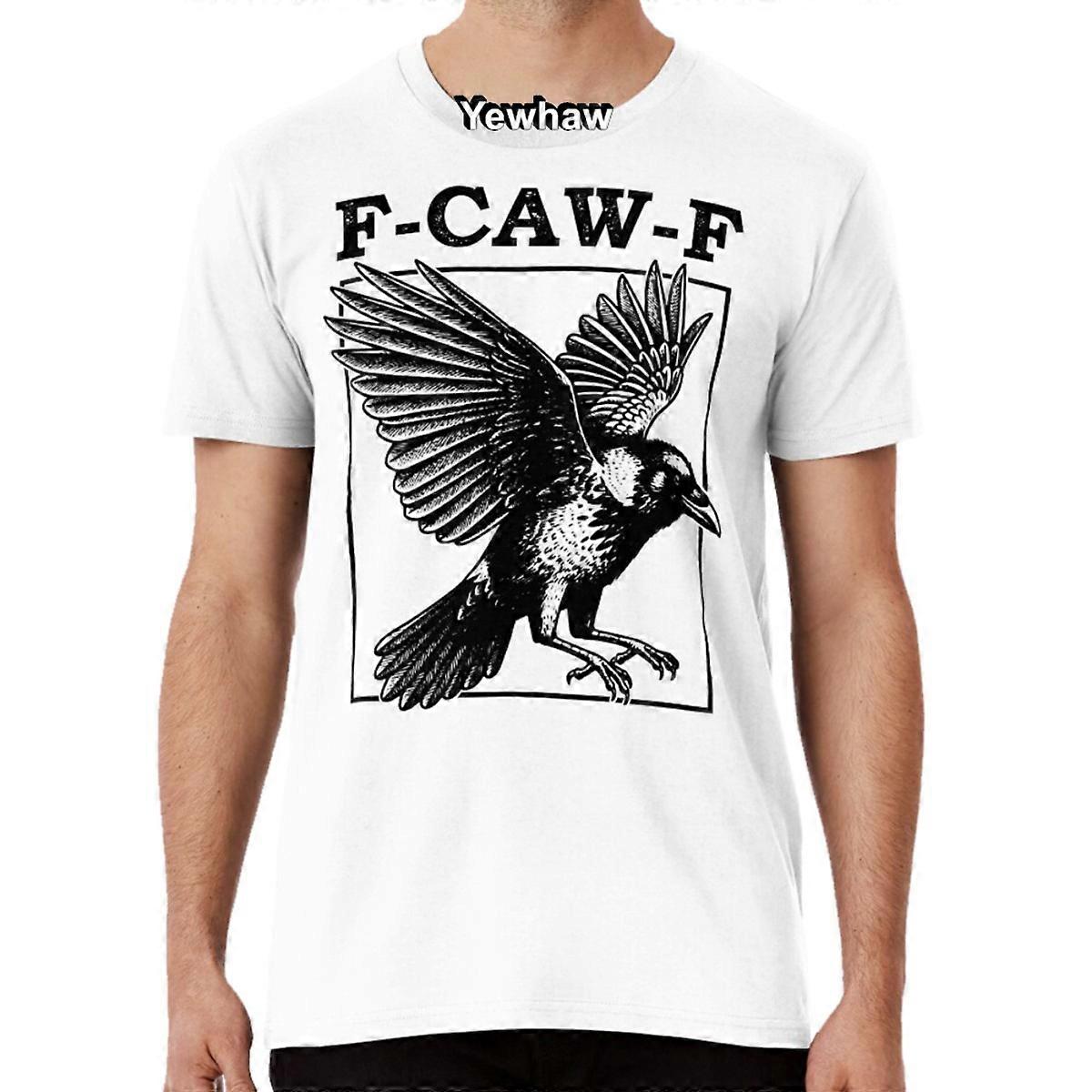 HISHARK F-Caw-F Crow T-shirt Blanc XL