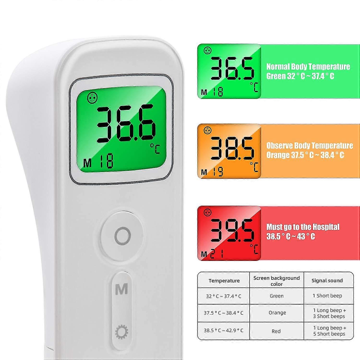 Infrared Frontal Thermometer, Non-contact Digital Thermometer With Lcd Display, Fever Medical Thermome