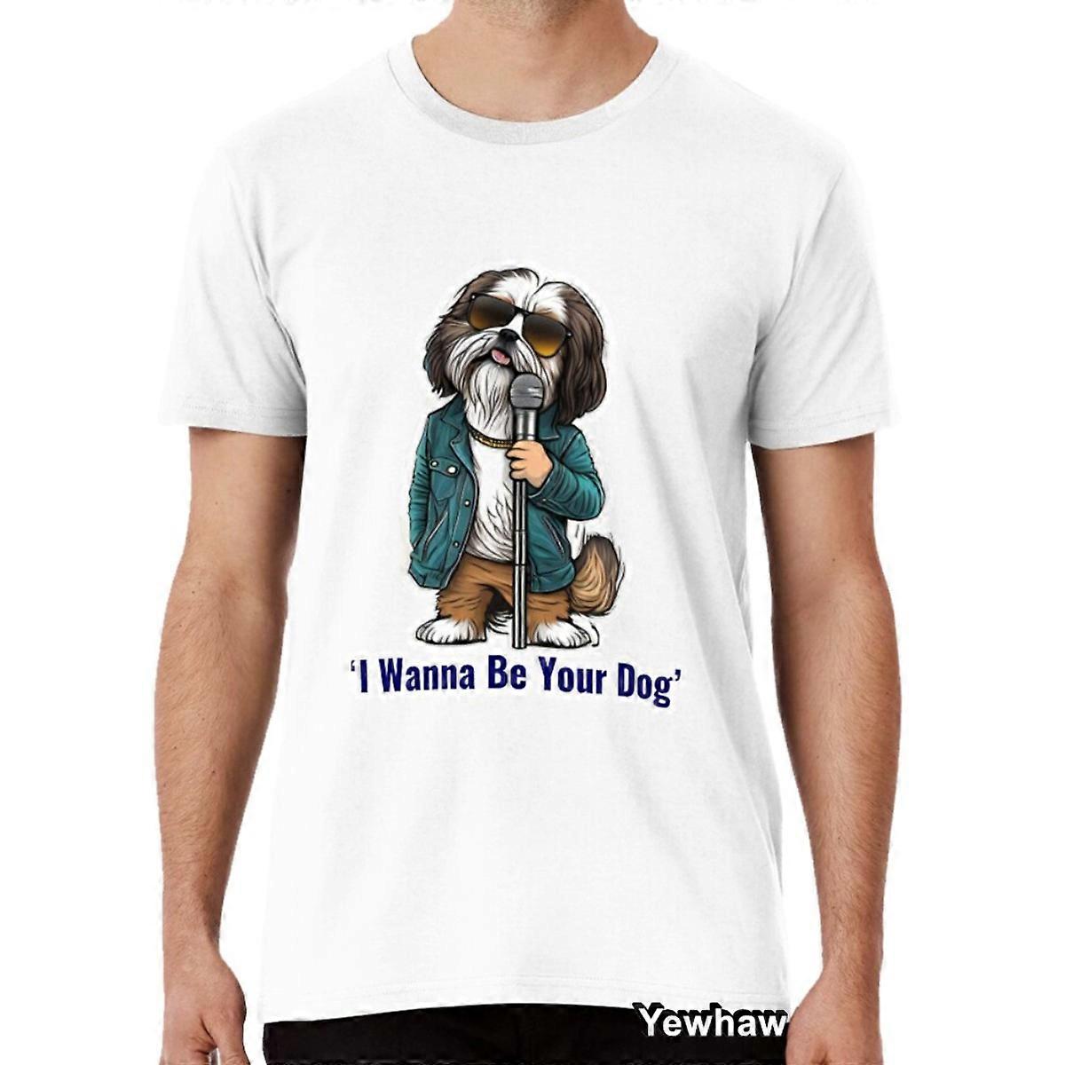 Shitzu Dog Band Αυτοκόλλητο T-shirt Ιρλανδικά ζώα της Ιρλανδίας
