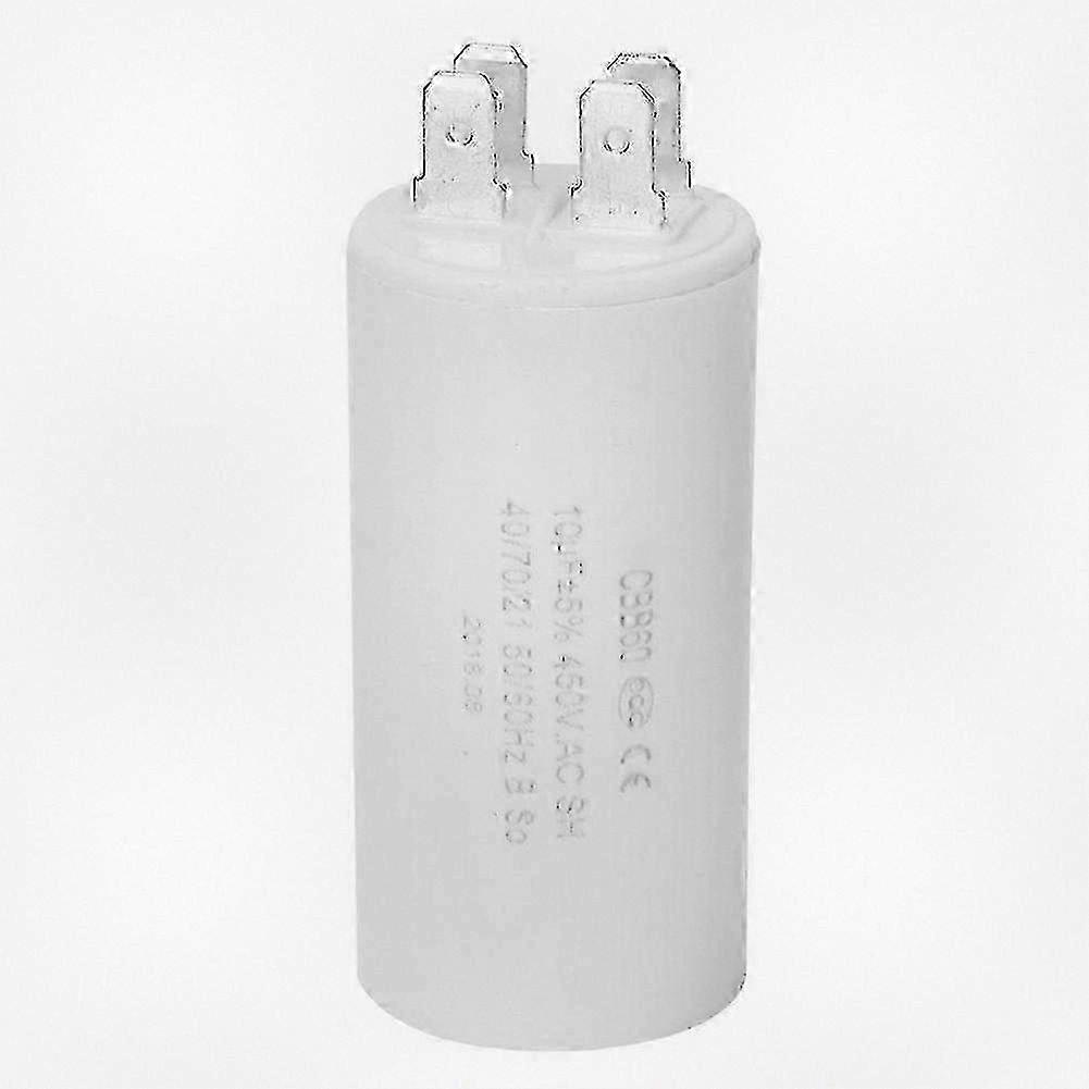 Eco-Friendly Double Insert Motor Running Capacitor 450V 10uf ESR 0.2 Compatible with Certain Brands JR2025032600407