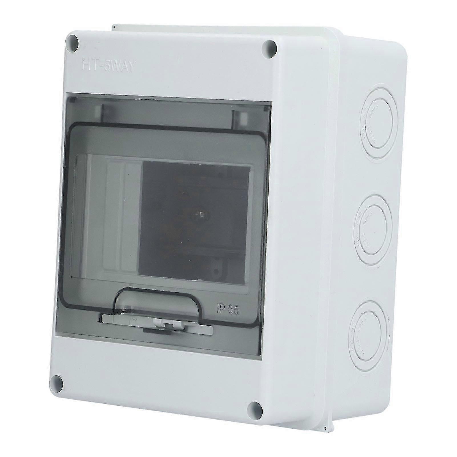 Plastic Cover Power Distribution Protection Box Transparent Waterproof Distribution Box for Circuit Breaker Indoor