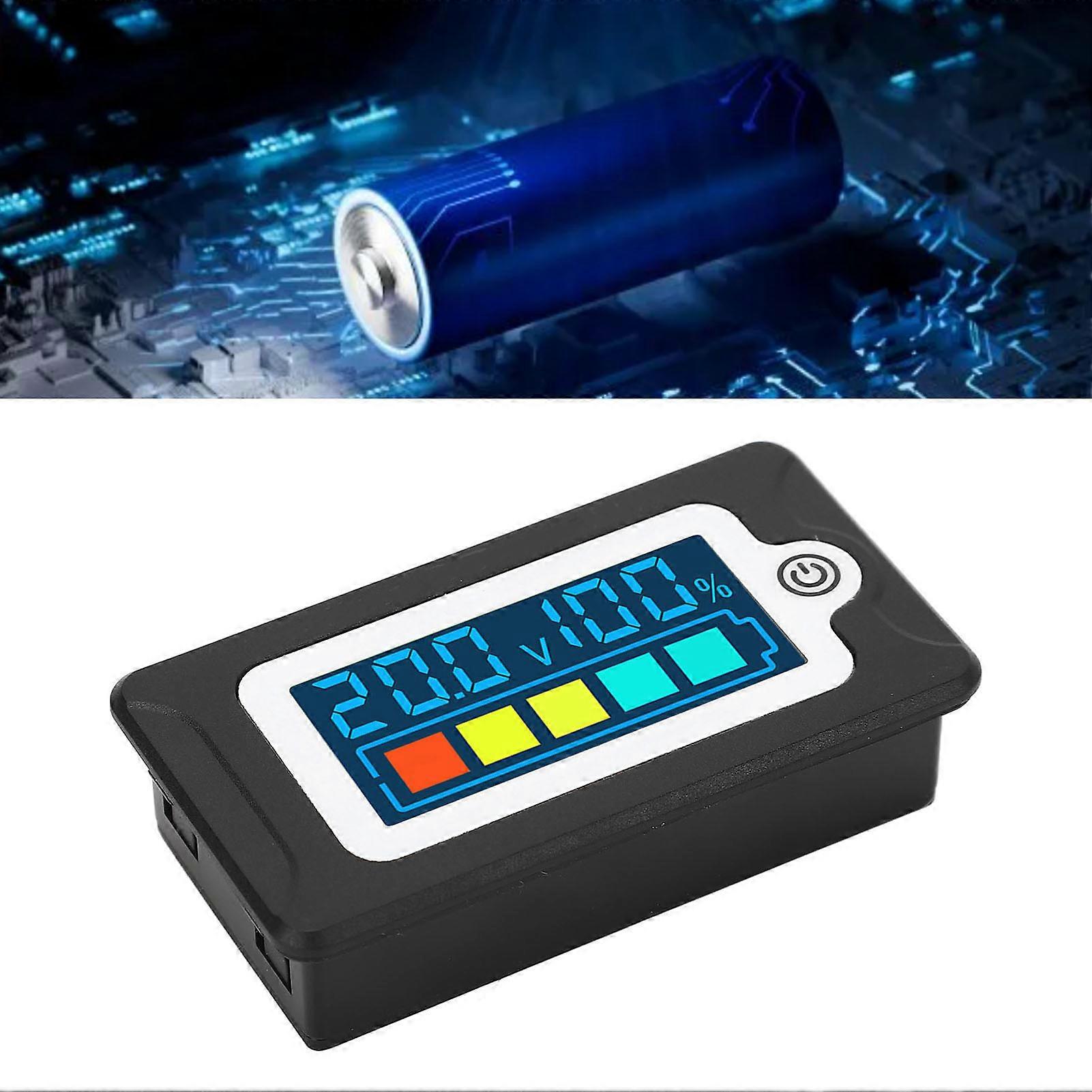 Battery Voltage Percentage Tester LCD Display Ternary Lithium Remaining Battery Detector Meter Monitor 