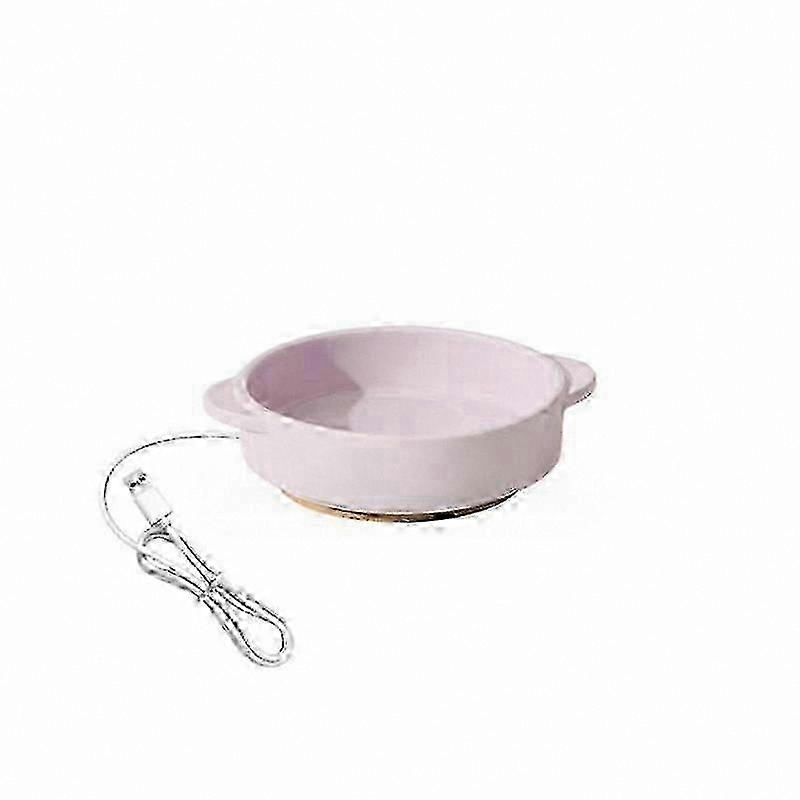 Thermostatically Controlled Heated Bowl for Outdoor Pet Use with Durable Cord