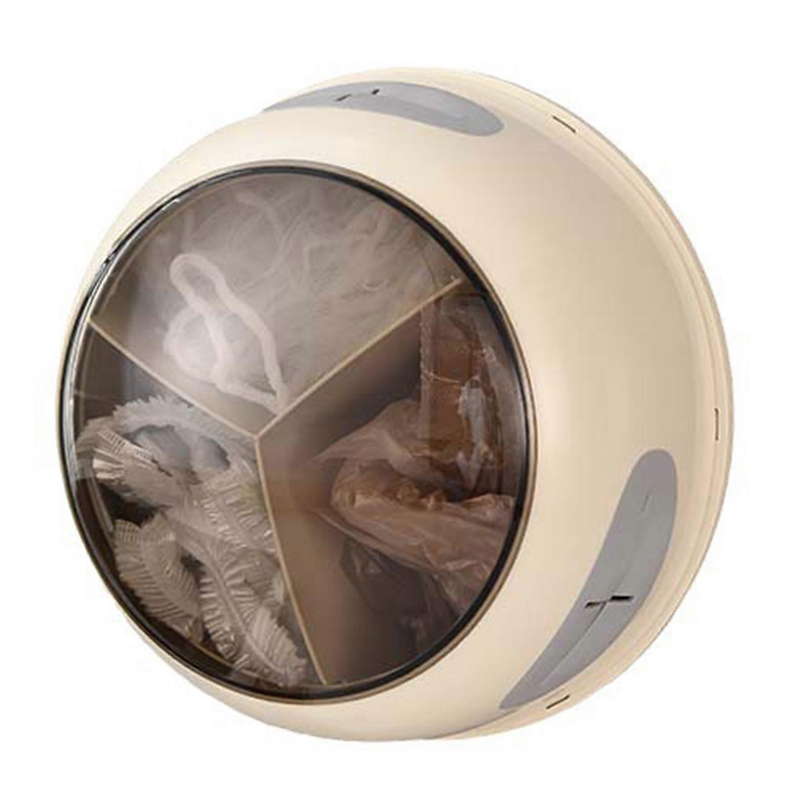 Space Saving Plastic Cling Wrap Dispenser Hanging Holder For Multiple Rolls Kitchen Organization Solution Multicolor