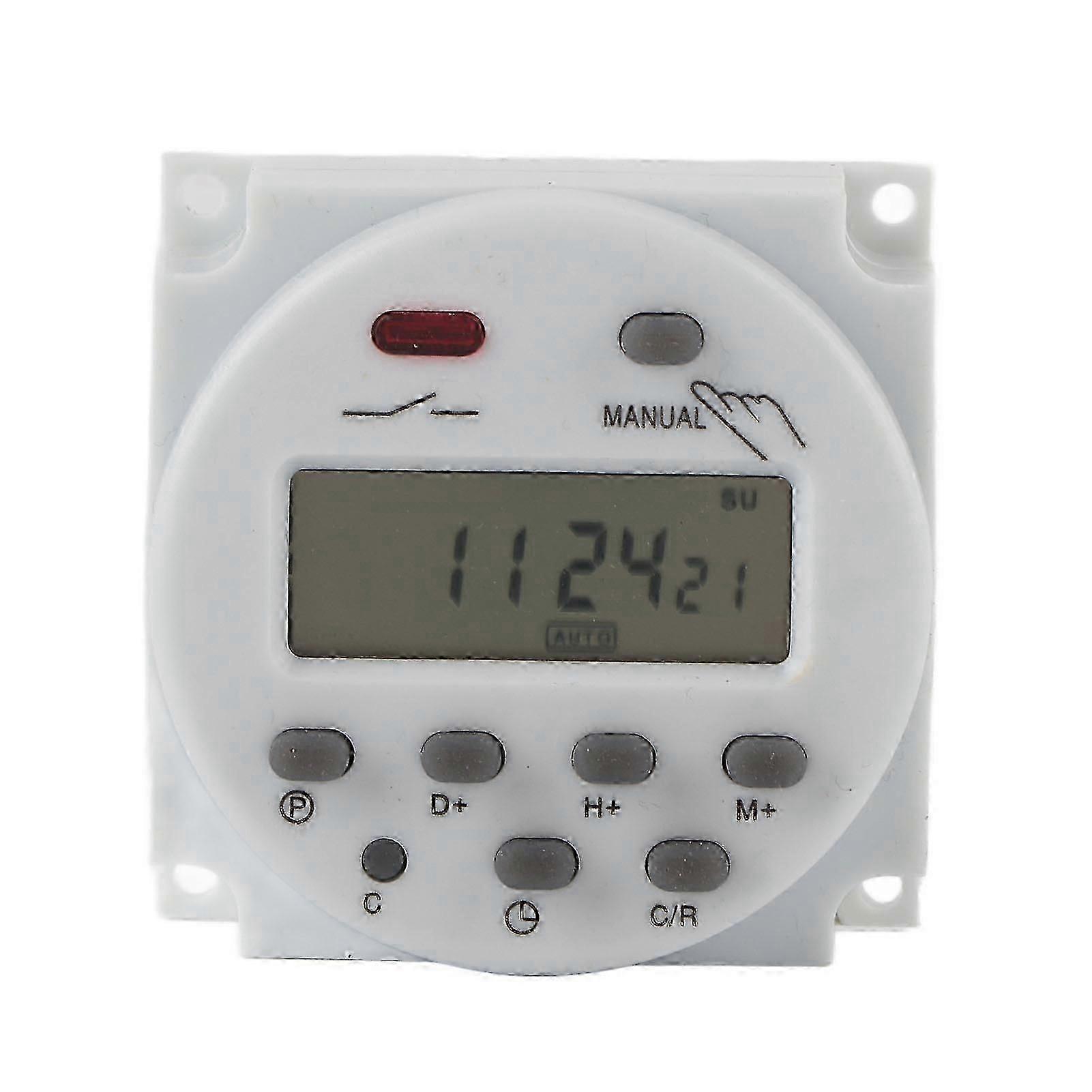 LCD Digital Programmable Control Power Timer Switch Time Relay (220VAC)