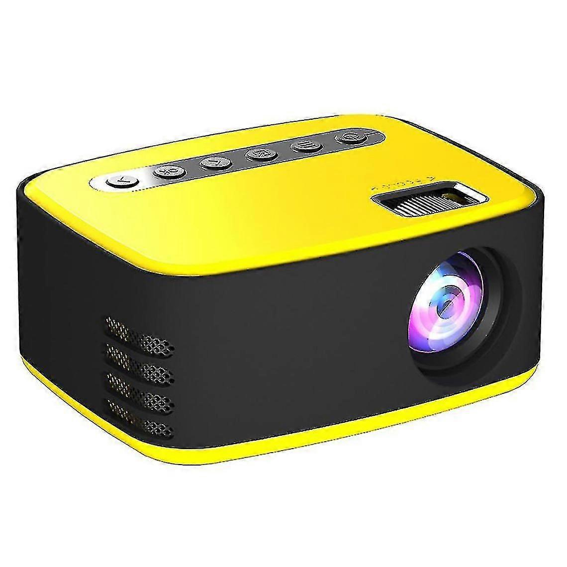 1080p Household Parent-child Portable Projector Mini Led Tv (eu Plug)