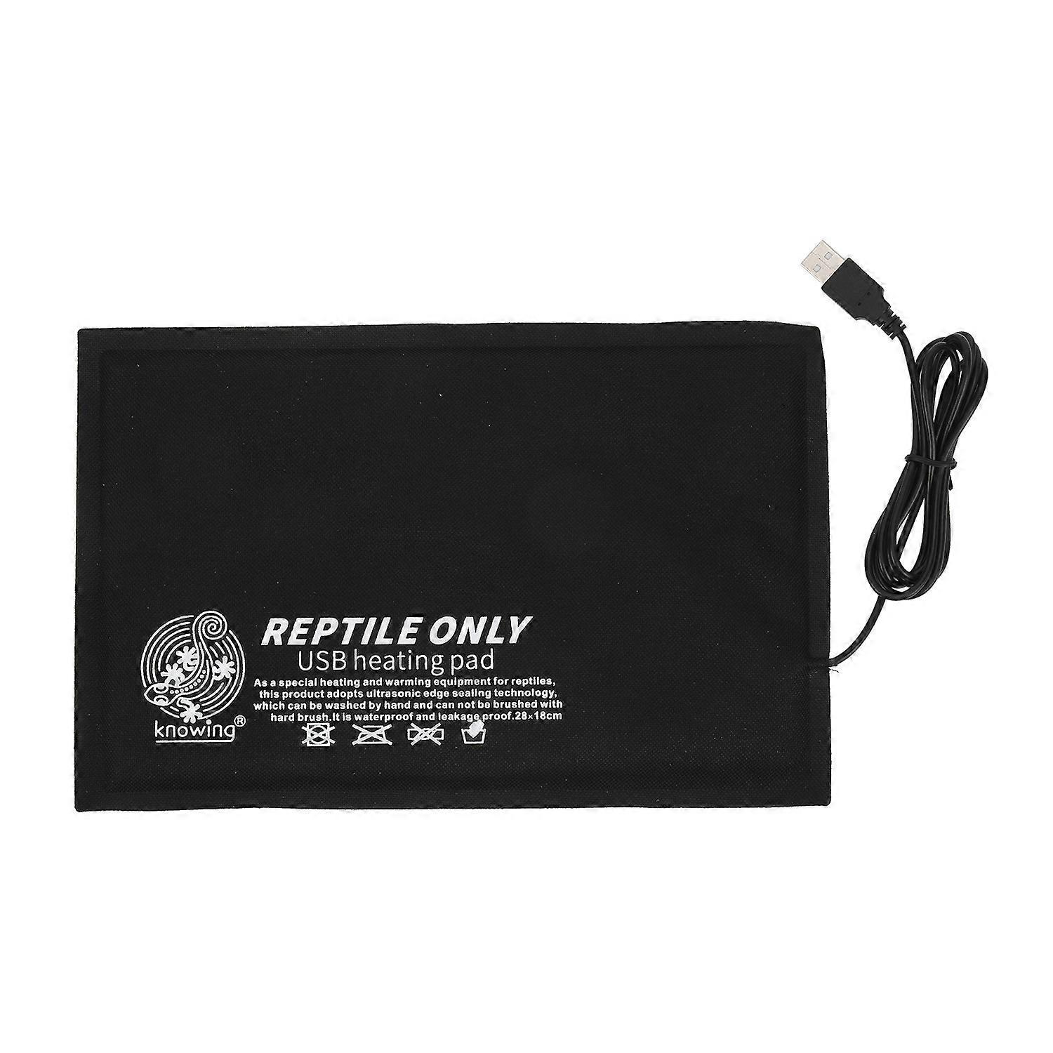 Reptile USB Heat Pad Constant Temperature Without Switch Adjustable Temperature Heating Mat for Turt