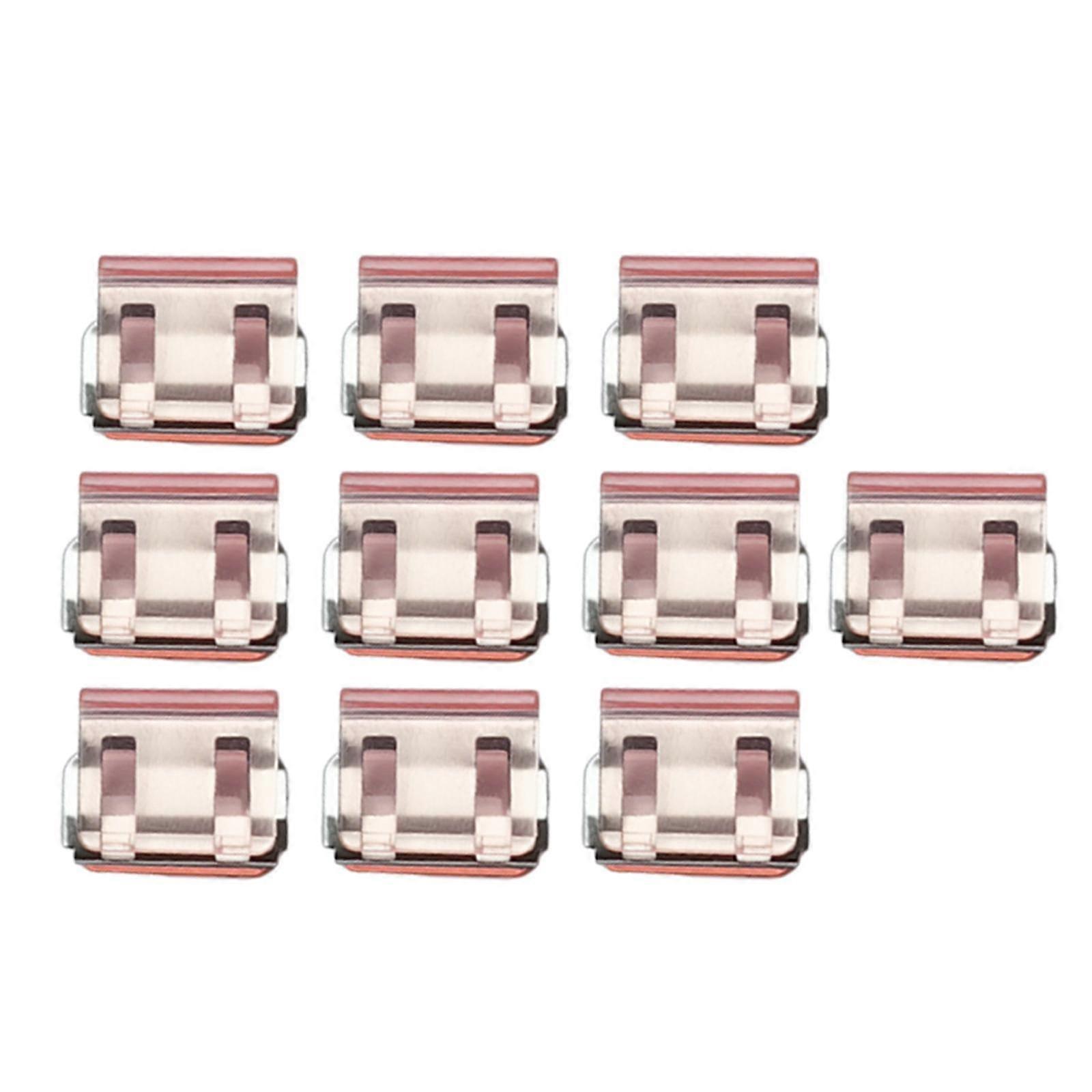10Pcs Leg Shortening Clips Practical Durability Smart Styling Quick Fix Hem Clip