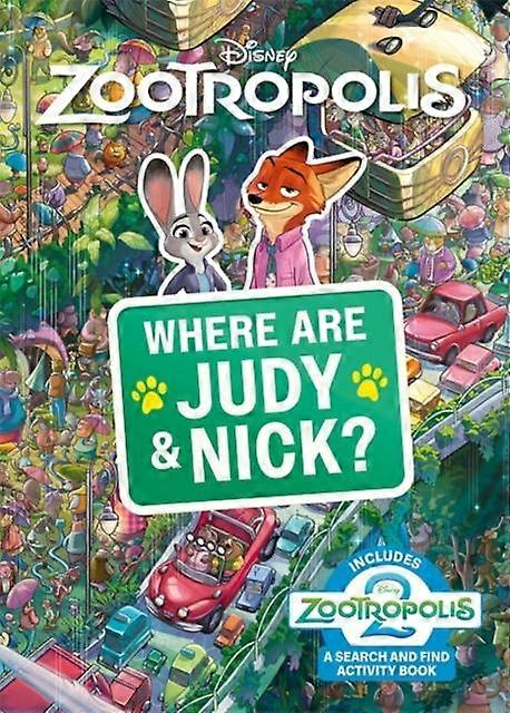 Where Are Judy And Nick - Walt Disney - Paperback - English Book - Picture books: character books