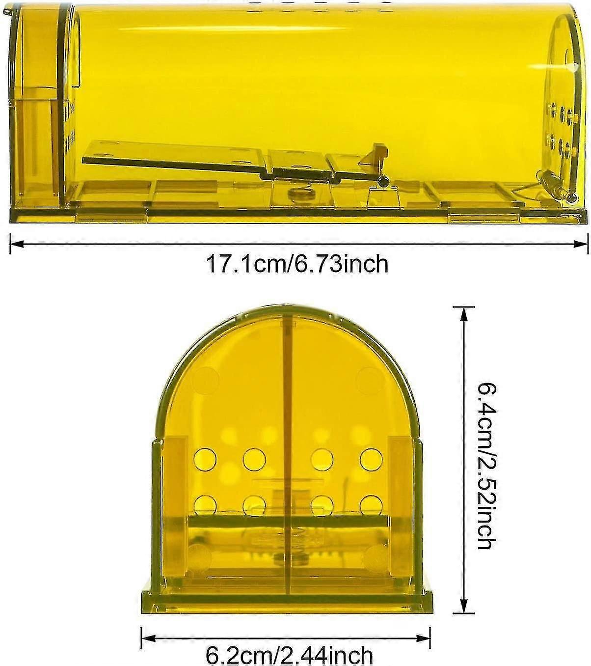 Capcana mouse-ului, capcana rozătoarelor reutilizabile, nu ucide șoarecii Live Catch Trap indoor