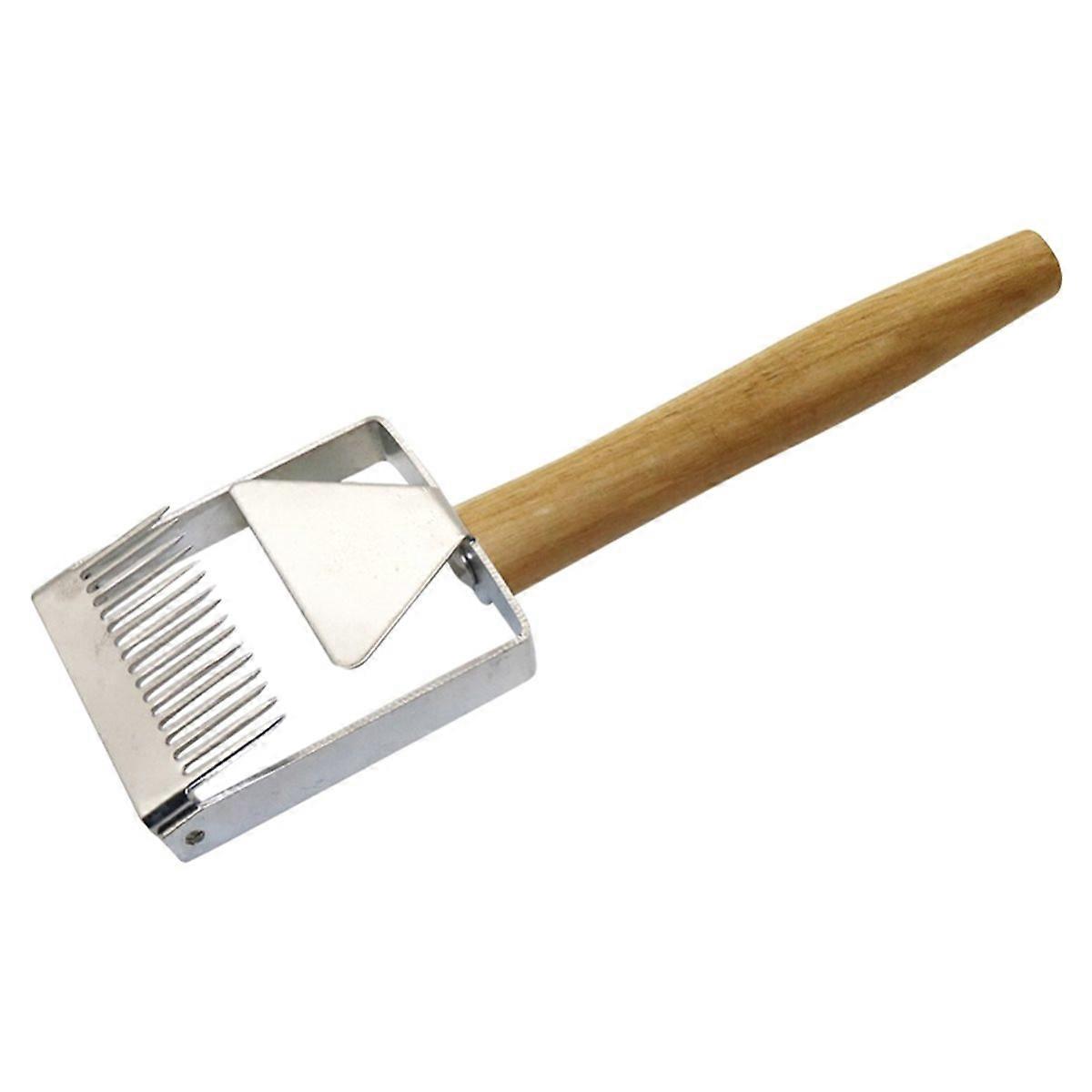 Wooden Handle Uncapping Honey Fork
Honey Scraping Tool