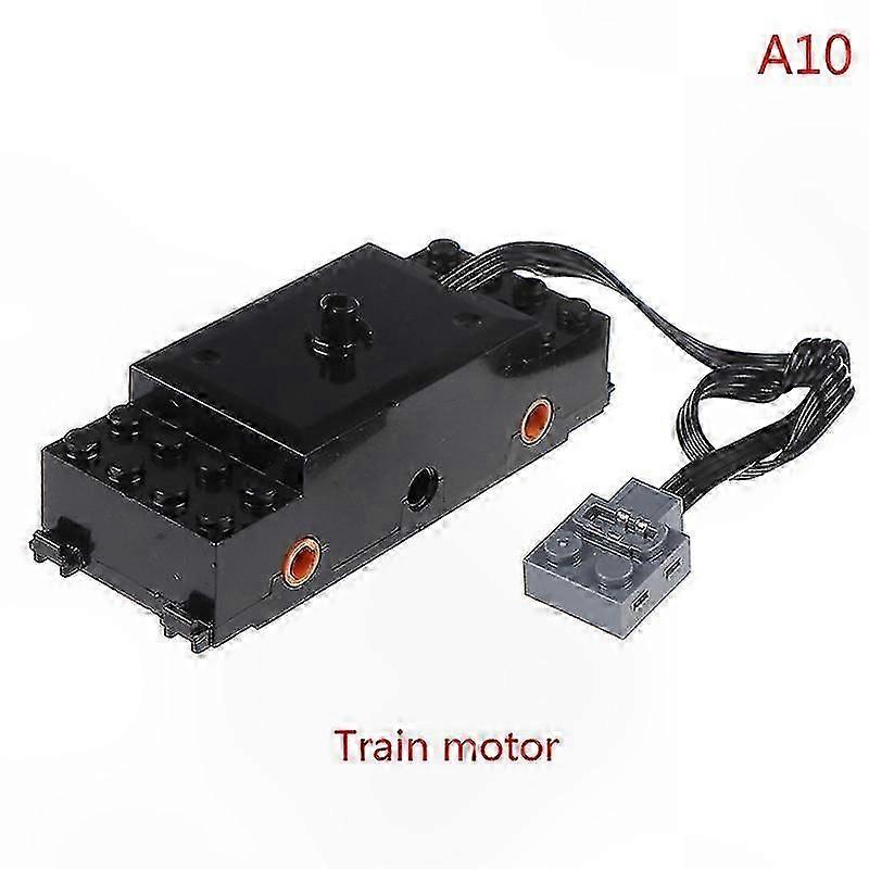 Building Blocks Train with Motor Power