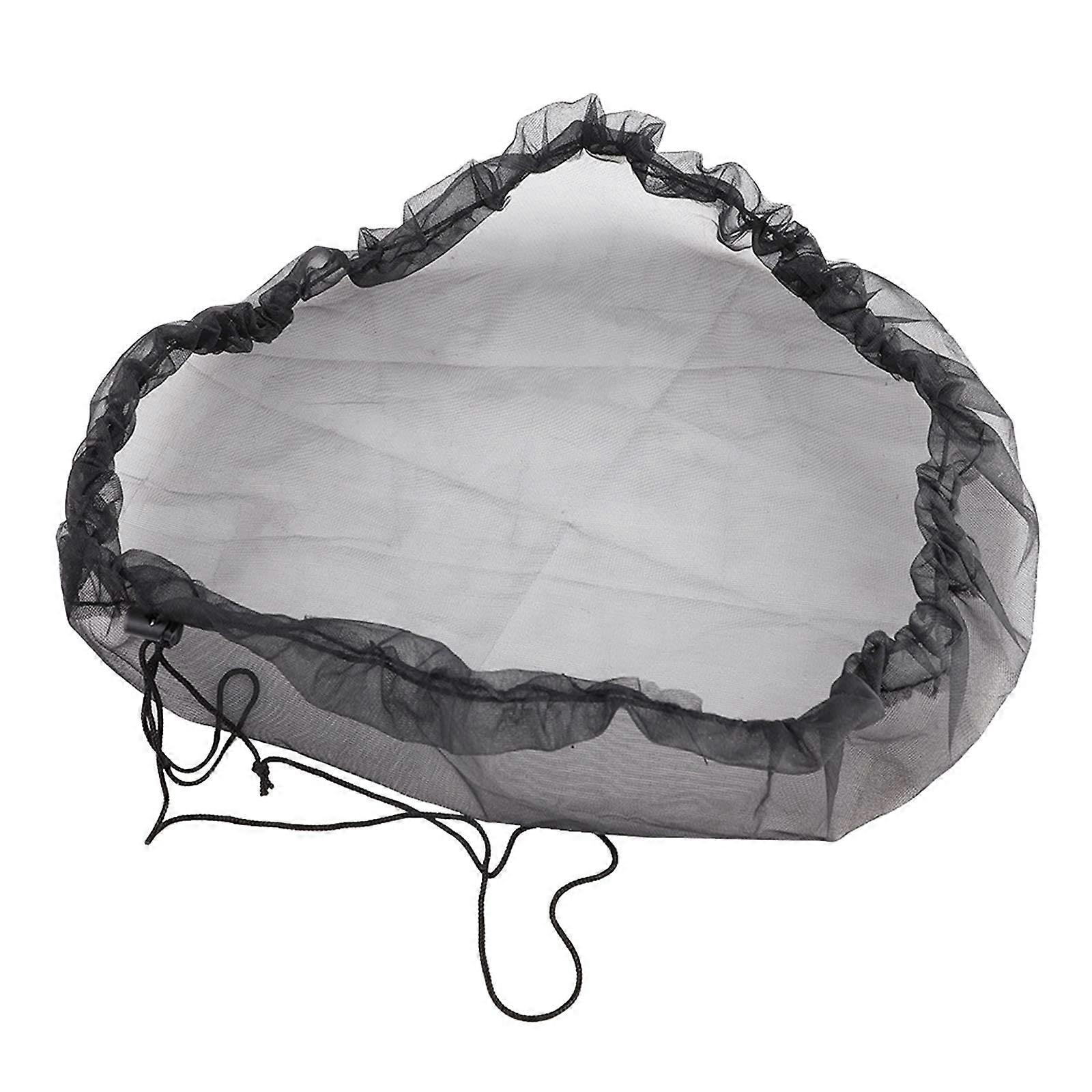 Rain Barrel Mesh Cover with Drawstring, 83cm Waterproof Net for Mosquito and Debris Protection