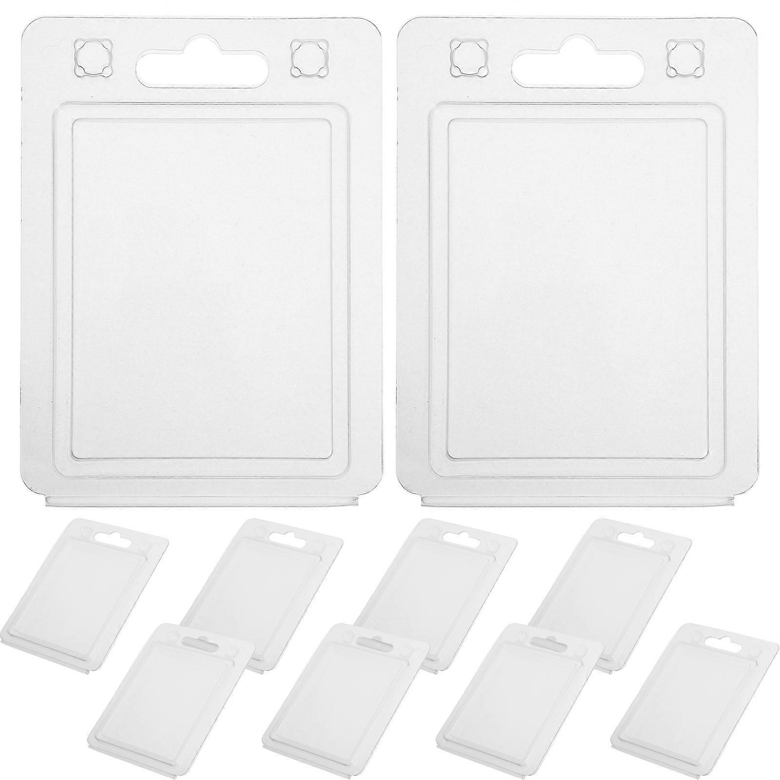 Clear Display Case Blister Packaging for Electronics with 10Pcs Plastic Protector