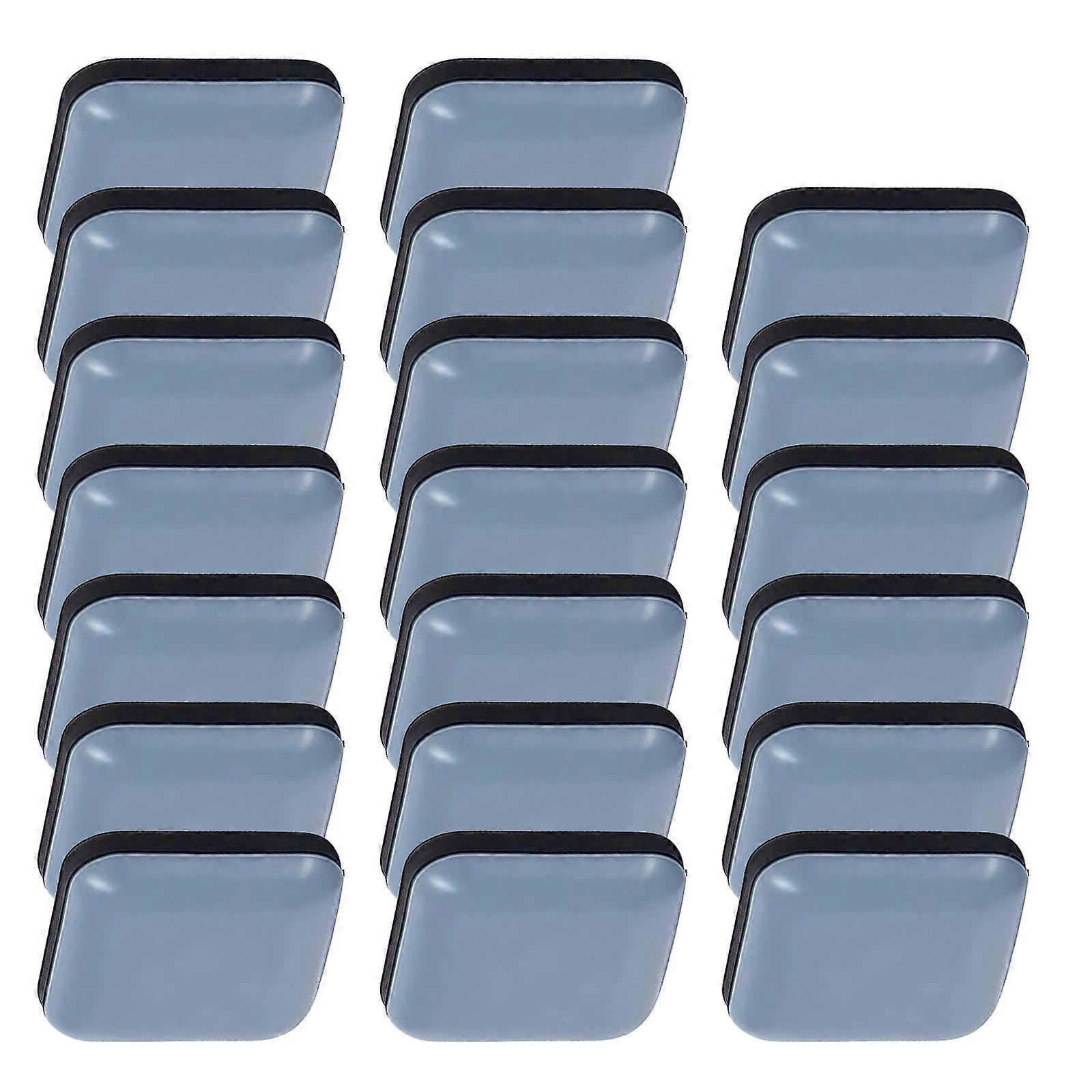 Upgrades Auto Adhesive Square Furniture Pad Heavy Duty Not Slip Floor Protectors Square Floor Pad for Quiet Movement  40x40mm