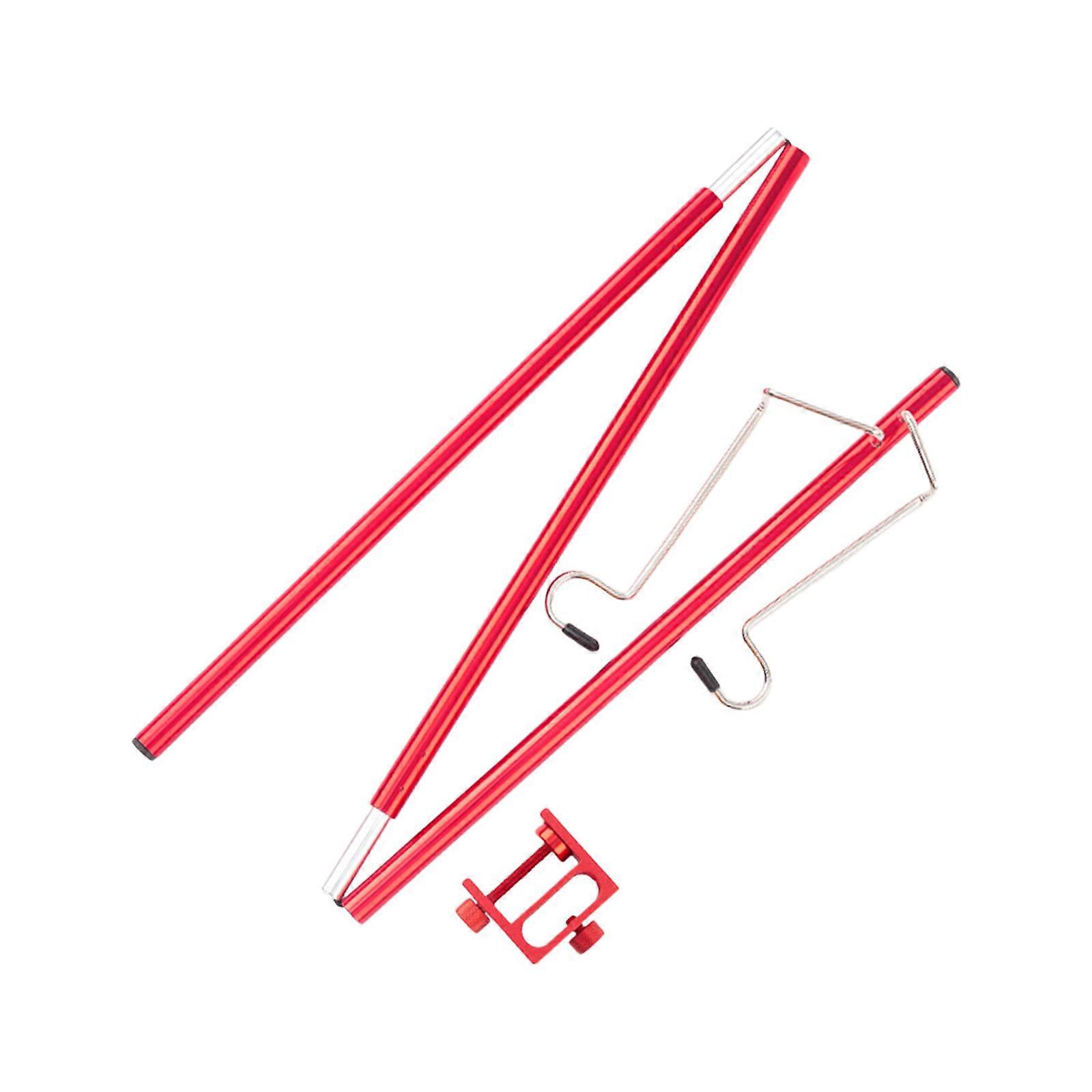 Multiple Purpose Outdoor Light Mount For Torches Bird Feeders Easy Arrange  Red