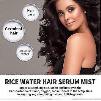 Lacca per capelli all'acqua di riso, cuoio capelluto idratante, lisciante dei capelli e spray per il trattamento dei capelli rinforzante