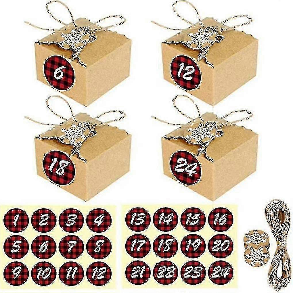 DIY Advent Calendar for Kids: Empty Boxes to Count the Days of Christmas.