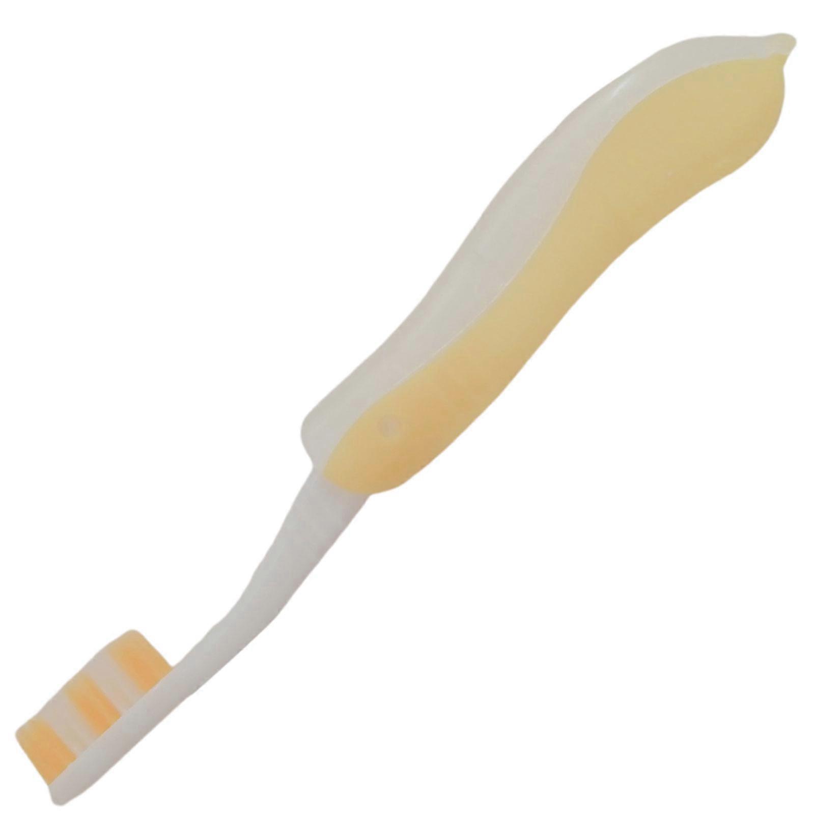 reusable folding toothbrush for backpacking Ultra-compact folding design, perfect for any travel bag. camping essential