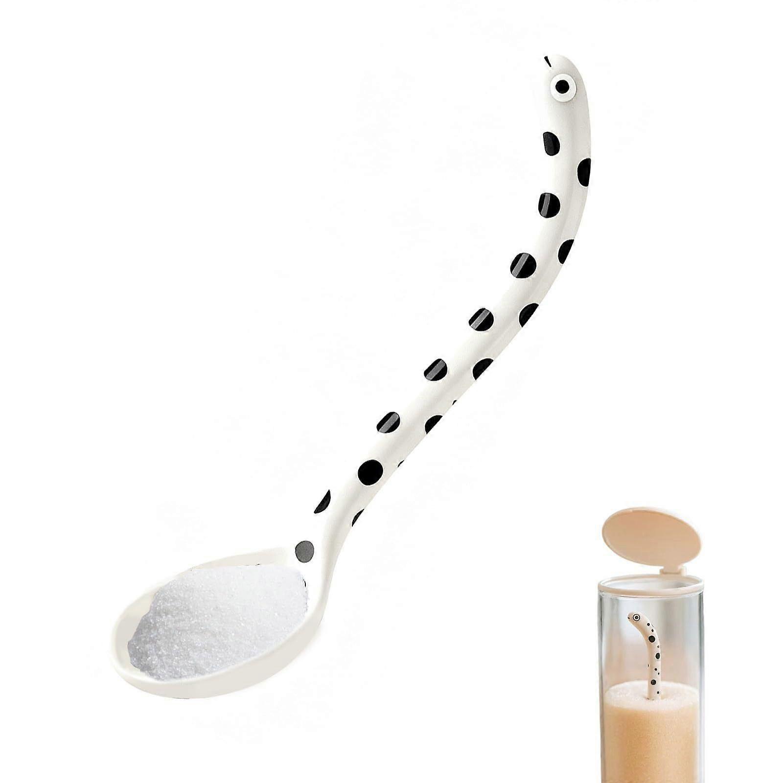 Novelty Creative Long Handle Eel Shaped Spoon, Funny Kitchen Gadgets