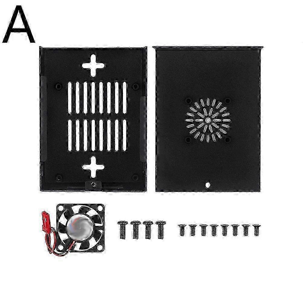 Metal Development Board Enclosure for Orange Pi 5 Max Board with Fan Cooling
