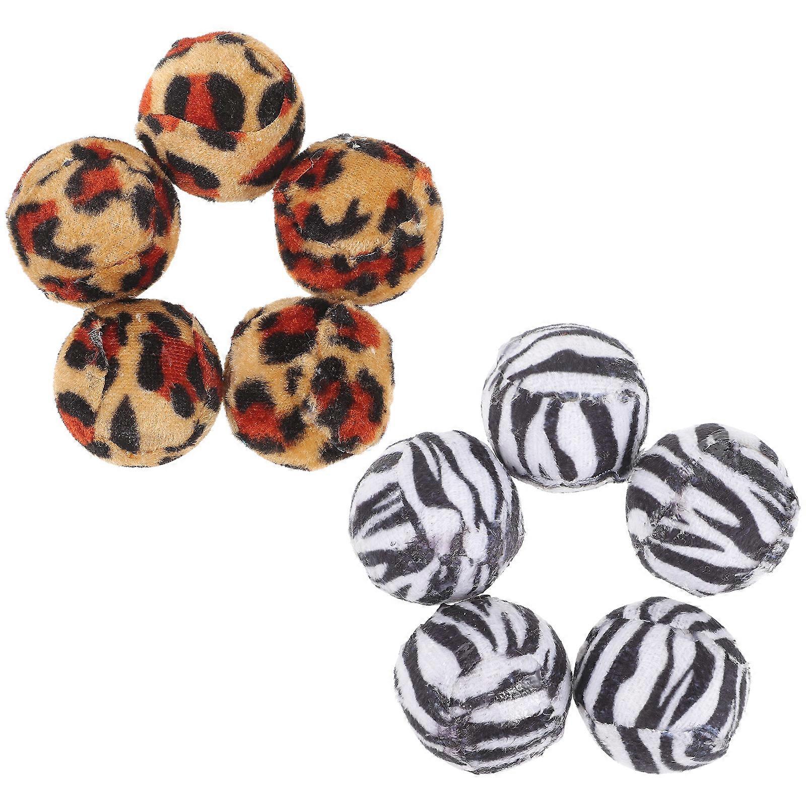 Cat Balls For Interaction Exercise Bite Behavior Correction Pet Lovers 10Pack