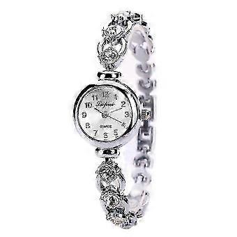 w Lvpai Vente Chaude De Mode De Luxe Femmes Montres Femmes Pulsera Montre Reloj de pulsera (Plata)