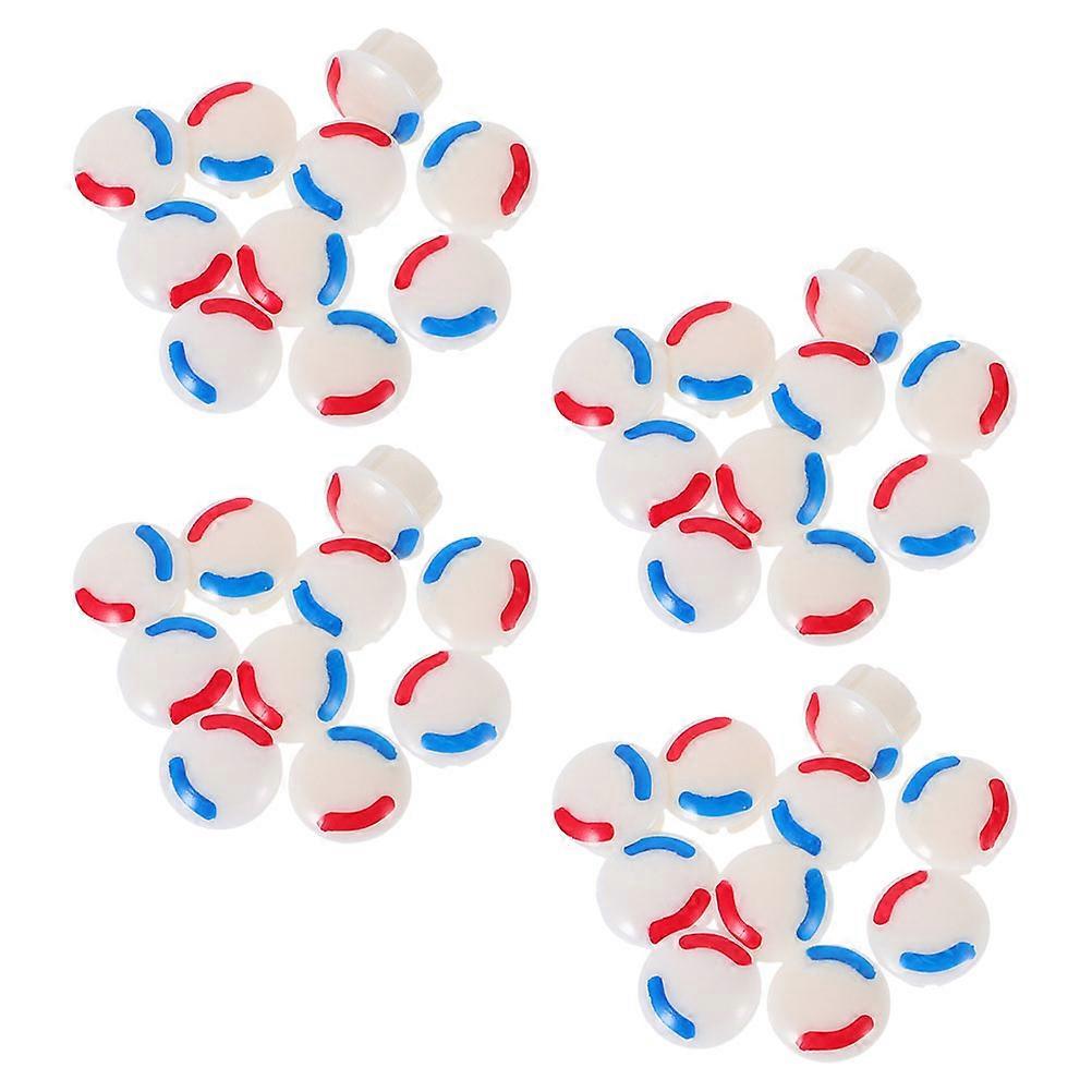 Hot Cold Indicator for Faucet Handle Replacement Part 50Pcs Plastic Markers