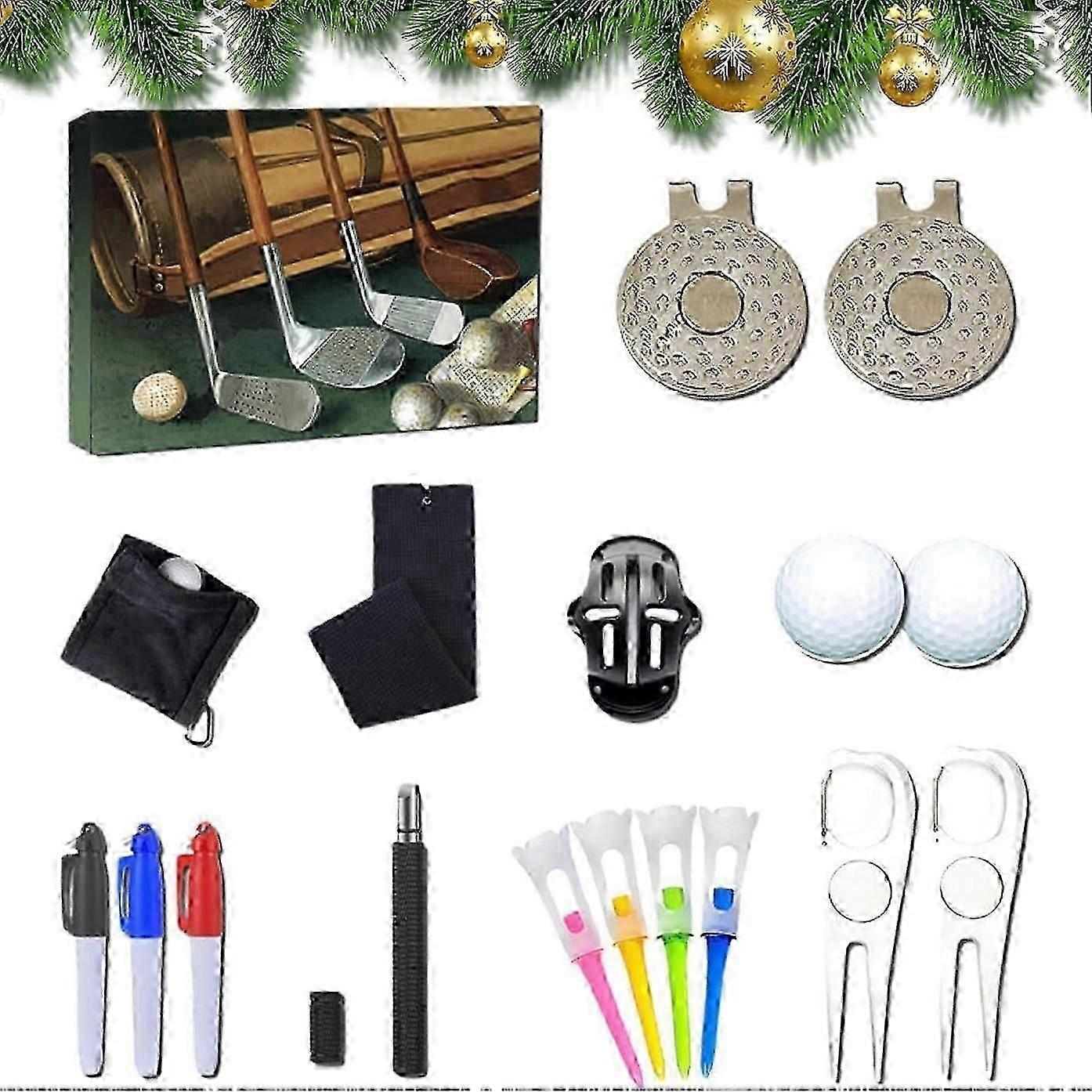 Advent Calendar for Golfers, Golf Advent Calendars, Christmas Countdown Calendar