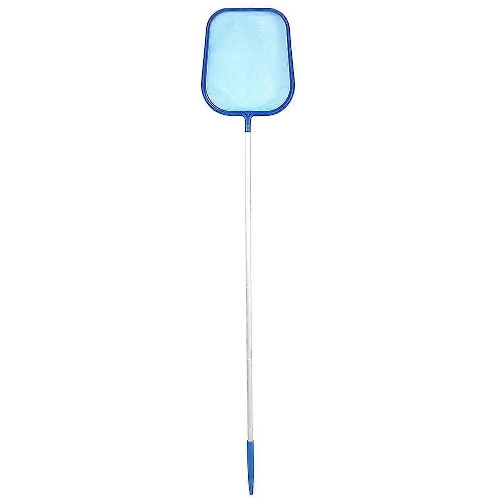 Eddwiin Professional Pool Leaf Shallow Net Swimming Pool Leaves Cleaning Net with Detachable Rod
