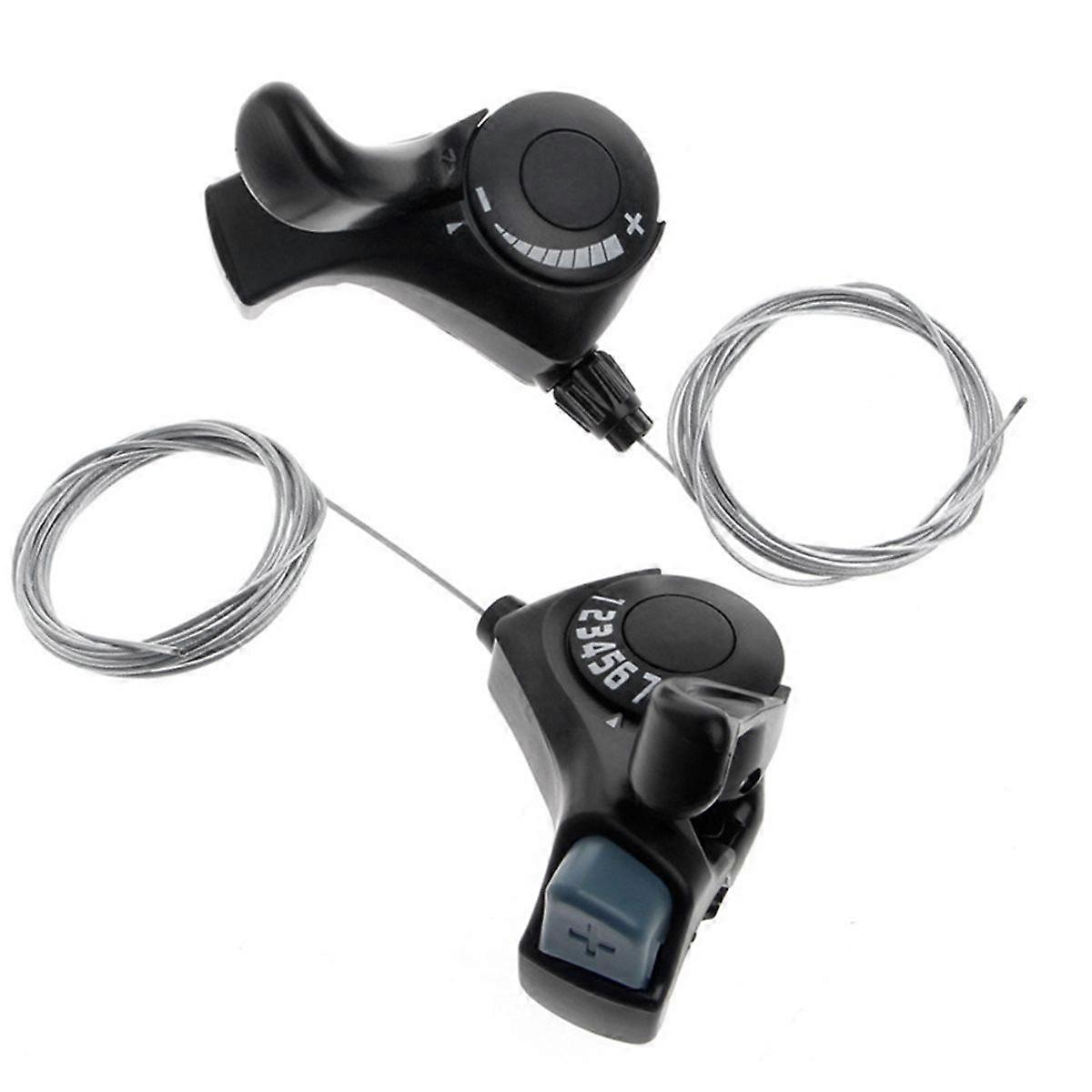 21 Speed Bike Shifter Brake Lever Set TX30-7 3x7 Thumb Shifter with Gear Indicator Bicycle Shifters